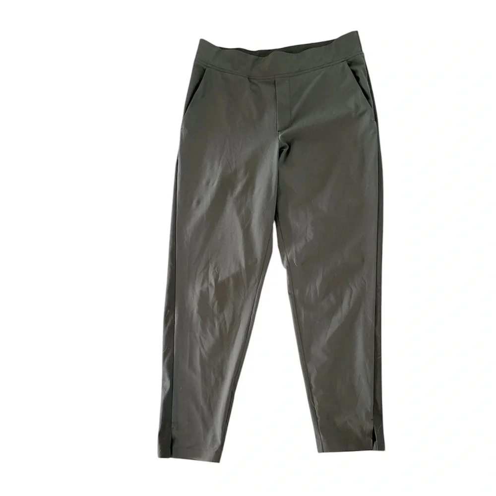 Athleta Brooklyn ankle pants moss size 8 - Picture 1 of 7